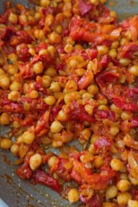 Rich Roast Pepper and Chickpea Stew