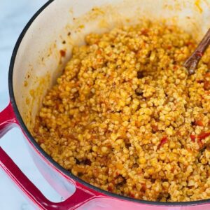 Turkish Bulgur Pilaf