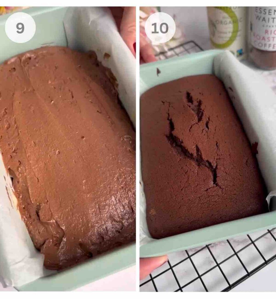 Preparation steps for how to make coffee cake