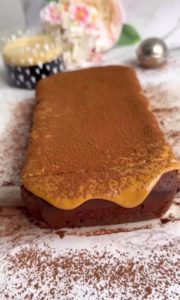 Whole Mocha Loaf Cake with Coffee Icing