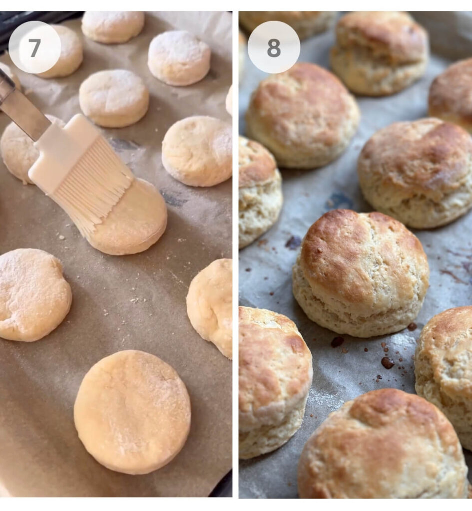 Preparation steps for how to make scones