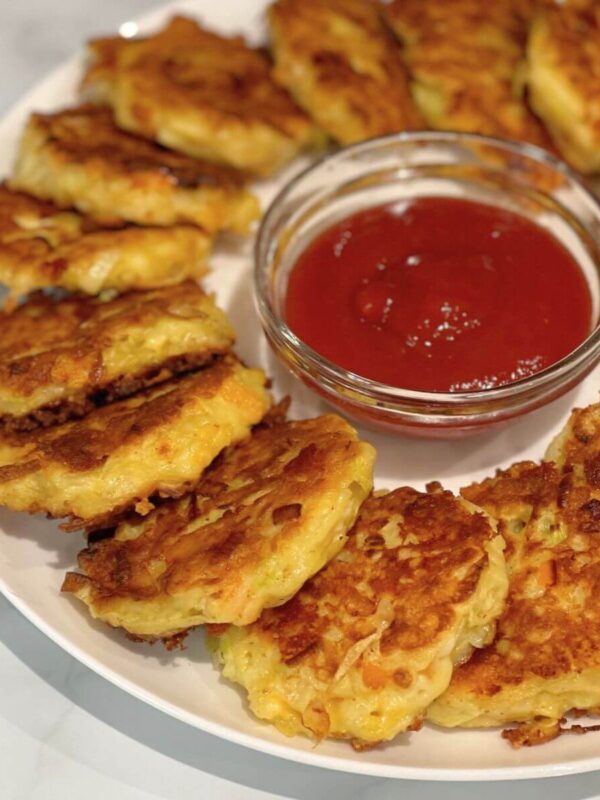 Cheesy Leek and Potato Patties