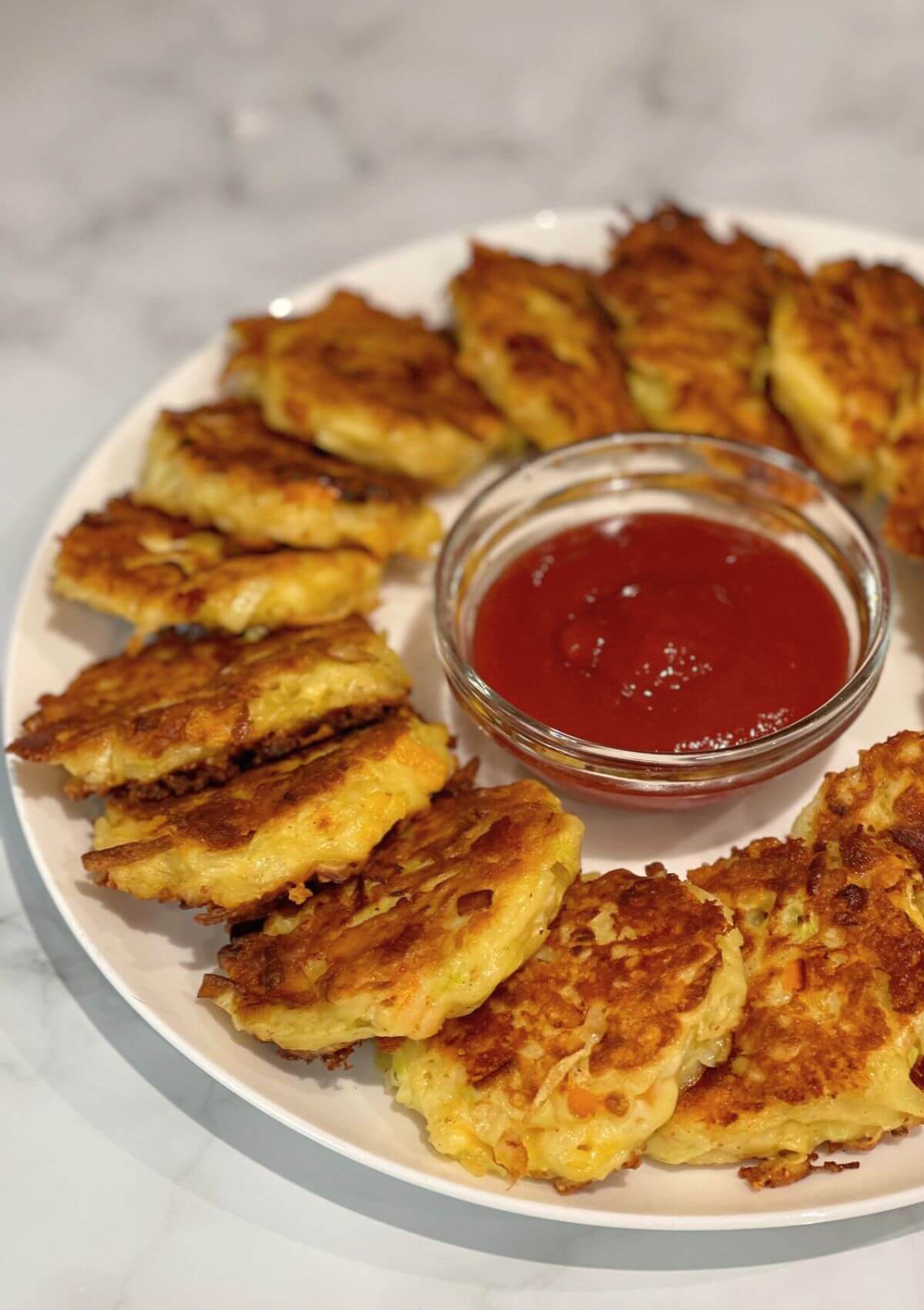 Cheesy Leek and Potato Patties