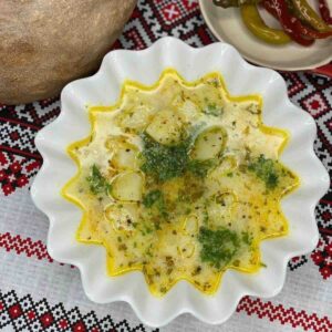 Yogurt potato soup