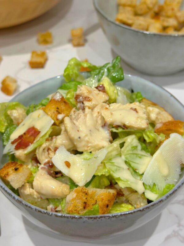 Chicken and Bacon Caesar Salad