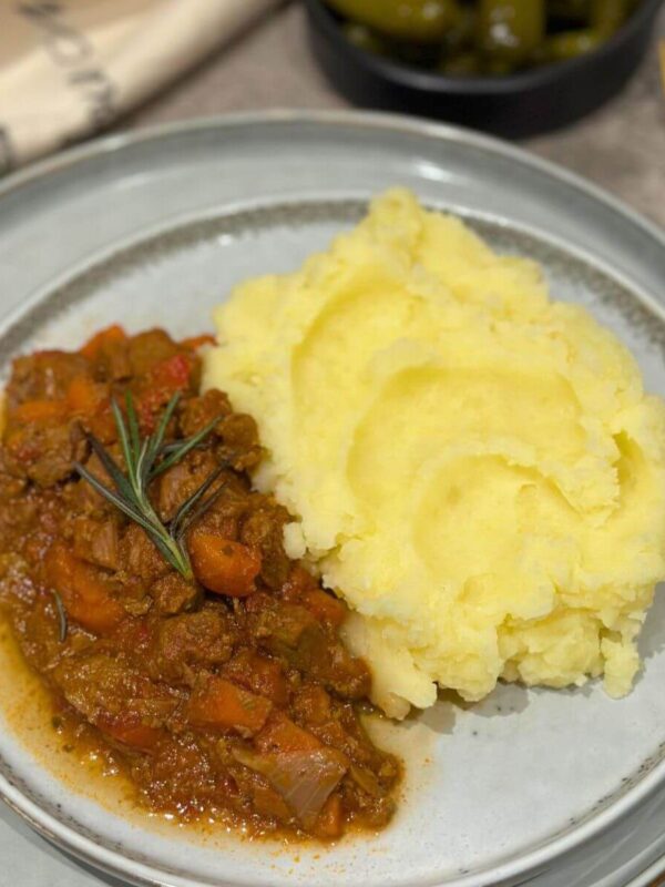 One-Pan Beef Stew with Mash